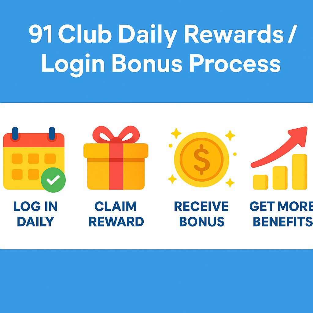 91 Club daily rewards
