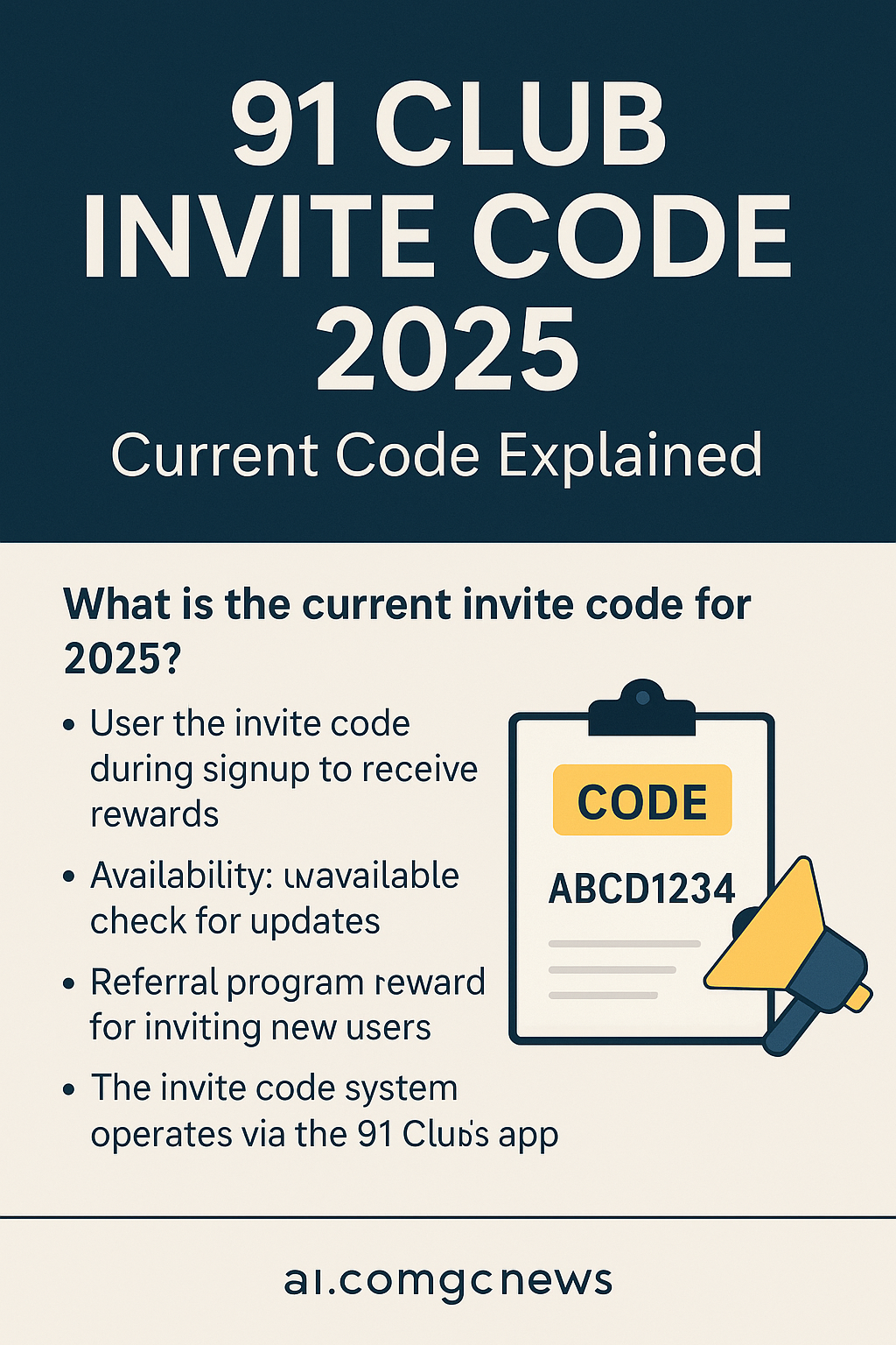 91 Club invite code 2025